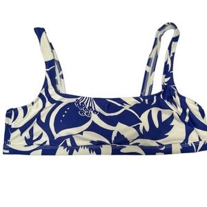 Madewell Bikini Top in Tropicale Floral size L